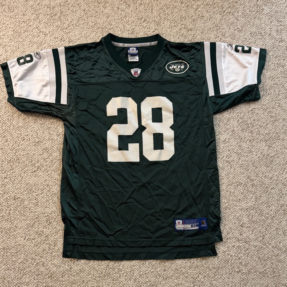 New York Jets Curtis Martin Reebok Jersey